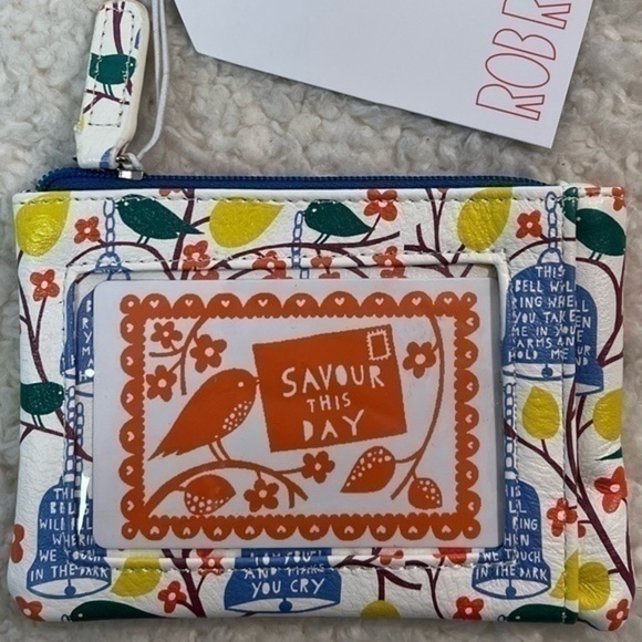 🥳HP🥳 Wild & Wolf “Rob Ryan Studio” Coin Purse - Picture 2 of 6